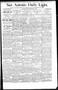 Newspaper: San Antonio Daily Light. (San Antonio, Tex.), Vol. 15, No. 92, Ed. 1 …