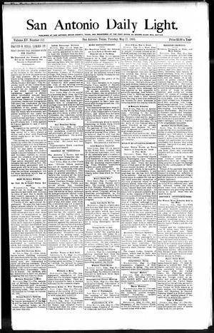 San Antonio Daily Light. (San Antonio, Tex.), Vol. 15, No. 112, Ed. 1 Tuesday, May 21, 1895