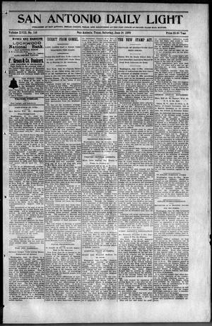 San Antonio Daily Light (San Antonio, Tex.), Vol. 18, No. 139, Ed. 1 Saturday, June 18, 1898