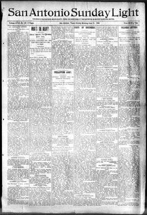 San Antonio Sunday Light (San Antonio, Tex.), Vol. 18, No. 140, Ed. 1 Sunday, June 19, 1898