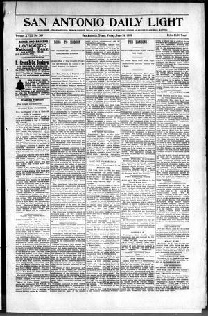 San Antonio Daily Light (San Antonio, Tex.), Vol. 18, No. 145, Ed. 1 Friday, June 24, 1898