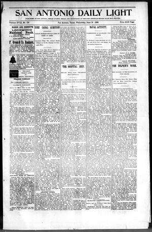 San Antonio Daily Light (San Antonio, Tex.), Vol. 18, No. 150, Ed. 1 Wednesday, June 29, 1898
