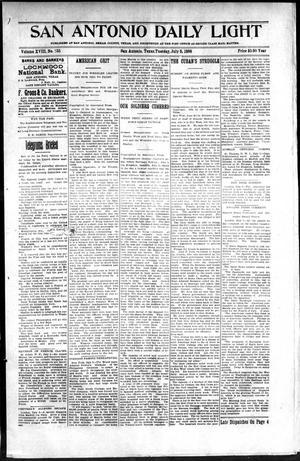 San Antonio Daily Light (San Antonio, Tex.), Vol. 18, No. 155, Ed. 1 Tuesday, July 5, 1898