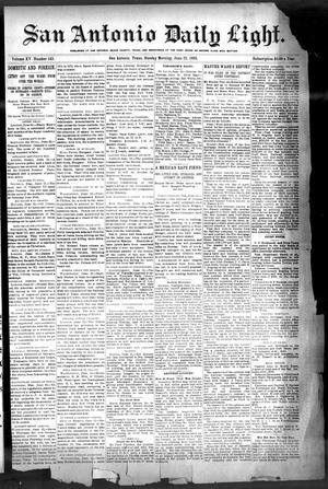 San Antonio Daily Light. (San Antonio, Tex.), Vol. 15, No. 145, Ed. 1 Sunday, June 23, 1895