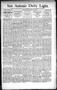 Newspaper: San Antonio Daily Light. (San Antonio, Tex.), Vol. 15, No. 147, Ed. 1…