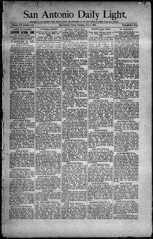 San Antonio Daily Light. (San Antonio, Tex.), Vol. 15, No. 154, Ed. 1 Tuesday, July 2, 1895