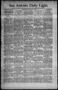 Newspaper: San Antonio Daily Light. (San Antonio, Tex.), Vol. 15, No. 154, Ed. 1…
