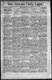 Newspaper: San Antonio Daily Light. (San Antonio, Tex.), Vol. 15, No. 157, Ed. 1…