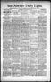 Newspaper: San Antonio Daily Light. (San Antonio, Tex.), Vol. 15, No. 164, Ed. 1…