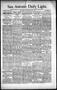 Newspaper: San Antonio Daily Light. (San Antonio, Tex.), Vol. 15, No. 168, Ed. 1…