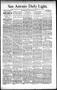 Newspaper: San Antonio Daily Light. (San Antonio, Tex.), Vol. 15, No. 188, Ed. 1…