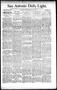 Newspaper: San Antonio Daily Light. (San Antonio, Tex.), Vol. 15, No. 189, Ed. 1…