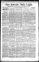 Newspaper: San Antonio Daily Light. (San Antonio, Tex.), Vol. 15, No. 196, Ed. 1…