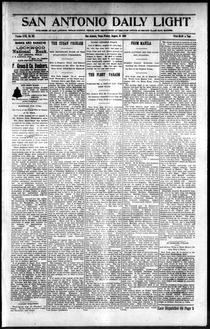 San Antonio Daily Light (San Antonio, Tex.), Vol. 17, No. 199, Ed. 1 Friday, August 19, 1898