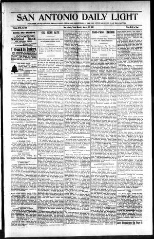 San Antonio Daily Light (San Antonio, Tex.), Vol. 17, No. 202, Ed. 1 Monday, August 22, 1898
