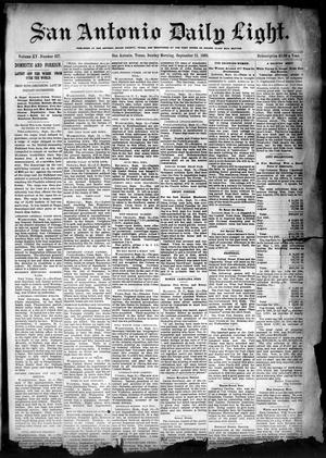 San Antonio Daily Light. (San Antonio, Tex.), Vol. 15, No. 227, Ed. 1 Sunday, September 15, 1895
