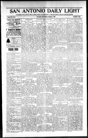 San Antonio Daily Light (San Antonio, Tex.), Vol. 17, No. 214, Ed. 1 Saturday, September 3, 1898