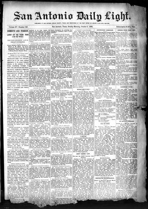 San Antonio Daily Light. (San Antonio, Tex.), Vol. 15, No. 248, Ed. 1 Sunday, October 6, 1895