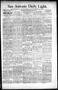 Newspaper: San Antonio Daily Light. (San Antonio, Tex.), Vol. 15, No. 249, Ed. 1…