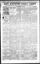 Thumbnail image of item number 1 in: 'San Antonio Daily Light (San Antonio, Tex.), Vol. 17, No. 226, Ed. 1 Friday, September 16, 1898'.