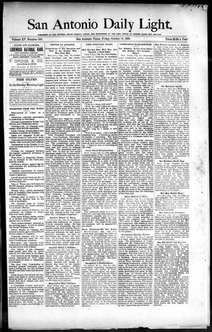 San Antonio Daily Light. (San Antonio, Tex.), Vol. 15, No. 260, Ed. 1 Friday, October 18, 1895