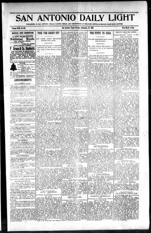 San Antonio Daily Light (San Antonio, Tex.), Vol. 17, No. 230, Ed. 1 Tuesday, September 20, 1898