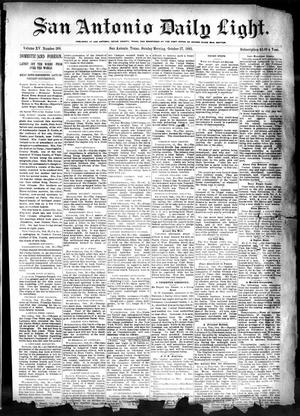 San Antonio Daily Light. (San Antonio, Tex.), Vol. 15, No. 269, Ed. 1 Sunday, October 27, 1895