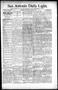 Newspaper: San Antonio Daily Light. (San Antonio, Tex.), Vol. 15, No. 274, Ed. 1…