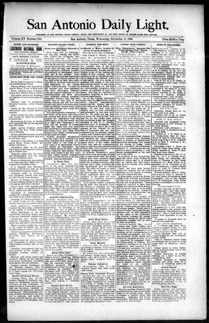 San Antonio Daily Light. (San Antonio, Tex.), Vol. 15, No. 286, Ed. 1 Wednesday, November 13, 1895
