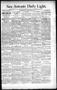 Newspaper: San Antonio Daily Light. (San Antonio, Tex.), Vol. 15, No. 292, Ed. 1…