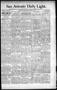 Newspaper: San Antonio Daily Light. (San Antonio, Tex.), Vol. 15, No. 302, Ed. 1…