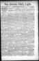Thumbnail image of item number 1 in: 'San Antonio Daily Light. (San Antonio, Tex.), Vol. 15, No. 311, Ed. 1 Monday, December 9, 1895'.