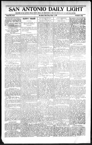 San Antonio Daily Light (San Antonio, Tex.), Vol. 17, No. 261, Ed. 1 Friday, October 21, 1898