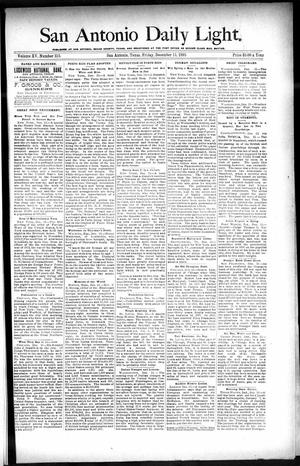 San Antonio Daily Light. (San Antonio, Tex.), Vol. 15, No. 315, Ed. 1 Friday, December 13, 1895