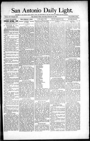 San Antonio Daily Light. (San Antonio, Tex.), Vol. 15, No. 330, Ed. 1 Saturday, December 28, 1895