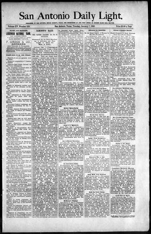 San Antonio Daily Light. (San Antonio, Tex.), Vol. 15, No. 339, Ed. 1 Tuesday, January 7, 1896