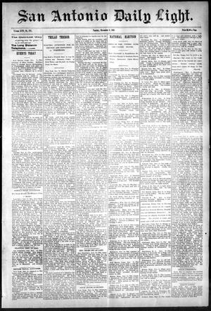 San Antonio Daily Light. (San Antonio, Tex.), Vol. 17, No. 278, Ed. 1 Tuesday, November 8, 1898