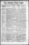 Newspaper: San Antonio Daily Light. (San Antonio, Tex.), Vol. 15, No. 340, Ed. 1…