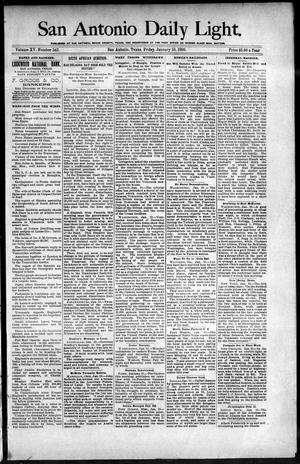 San Antonio Daily Light. (San Antonio, Tex.), Vol. 15, No. 342, Ed. 1 Friday, January 10, 1896