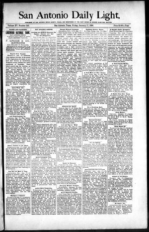 San Antonio Daily Light. (San Antonio, Tex.), Vol. 15, No. 349, Ed. 1 Friday, January 17, 1896