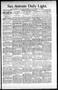 Newspaper: San Antonio Daily Light. (San Antonio, Tex.), Vol. 15, No. 350, Ed. 1…