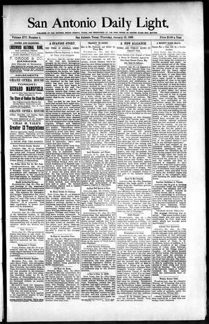 San Antonio Daily Light. (San Antonio, Tex.), Vol. 16, No. 4, Ed. 1 Thursday, January 23, 1896