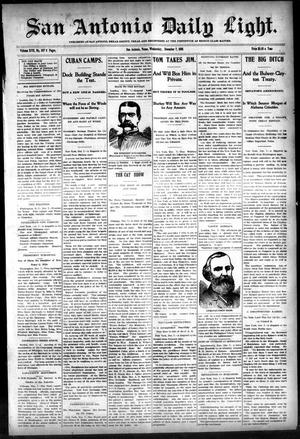 San Antonio Daily Light. (San Antonio, Tex.), Vol. 17, No. 307, Ed. 1 Wednesday, December 7, 1898
