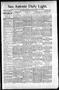 Thumbnail image of item number 1 in: 'San Antonio Daily Light. (San Antonio, Tex.), Vol. 16, No. 38, Ed. 1 Wednesday, February 26, 1896'.