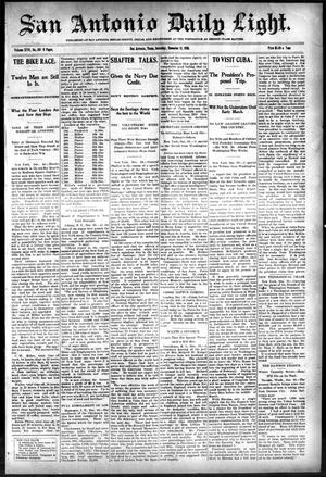 San Antonio Daily Light. (San Antonio, Tex.), Vol. 17, No. 310, Ed. 1 Saturday, December 10, 1898