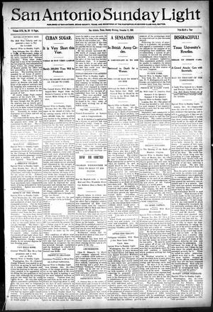San Antonio Sunday Light (San Antonio, Tex.), Vol. 17, No. 311, Ed. 1 Sunday, December 11, 1898