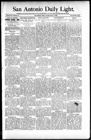 San Antonio Daily Light. (San Antonio, Tex.), Vol. 16, No. 44, Ed. 1 Tuesday, March 3, 1896