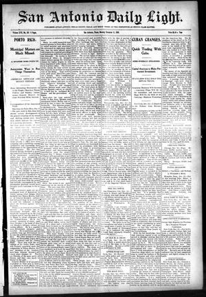 San Antonio Daily Light. (San Antonio, Tex.), Vol. 17, No. 312, Ed. 1 Monday, December 12, 1898