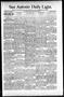 Newspaper: San Antonio Daily Light. (San Antonio, Tex.), Vol. 16, No. 51, Ed. 1 …
