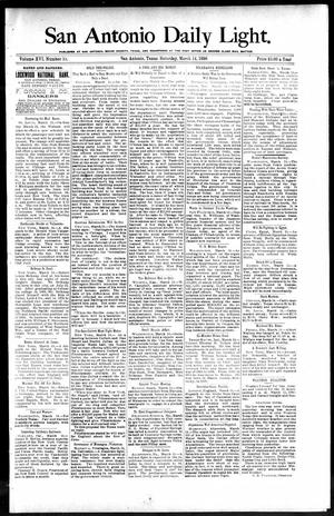 San Antonio Daily Light. (San Antonio, Tex.), Vol. 16, No. 55, Ed. 1 Saturday, March 14, 1896